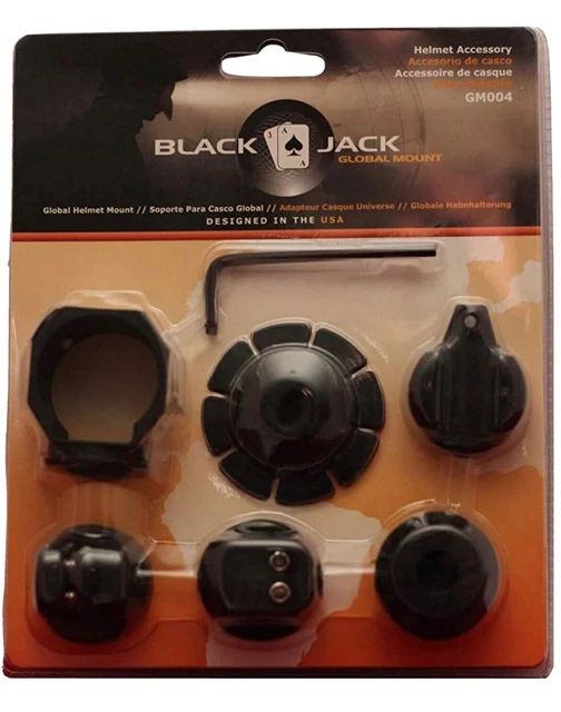 blackjack global Mount , Monta Per Elmetti E Caschi