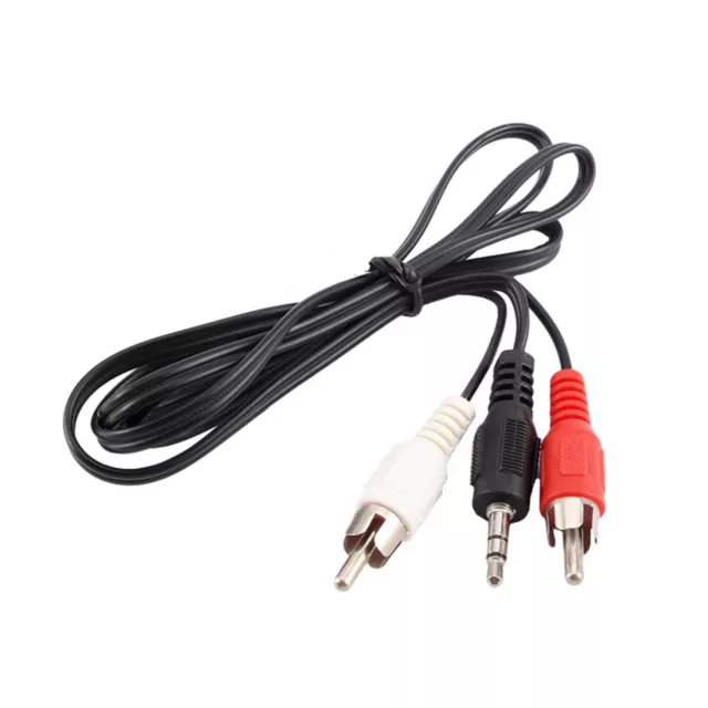 Cable Audio 2 x RCA Estereo Macho a Jack de 3,5 mm Estereo Macho 1.80 m 2470R