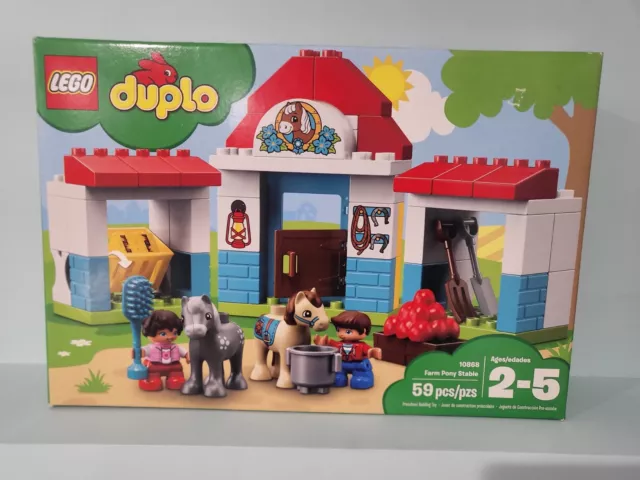 LEGO DUPLO Town Farm Pony Stable 10868 Building Blocks (59 Piece)