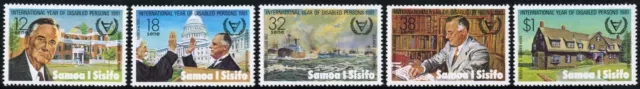 Med Samoa 484/89 1981 MNH