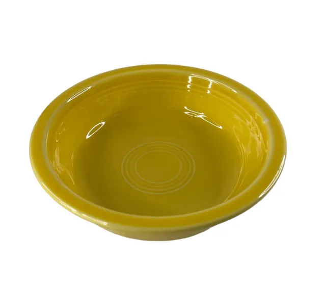 Fiestaware Cereal Soup Bowl Sunflower Yellow Fiesta 6 7/8” HLC USA
