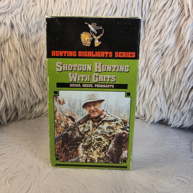 SHOTGUN HUNTING WITH Grits VHS 1988 Hunting Highlights Series Brentwood ...