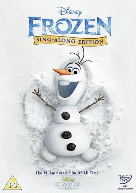 Frozen Sing-Along Edition (DVD)   - Brand New & Sealed Free UK P&P