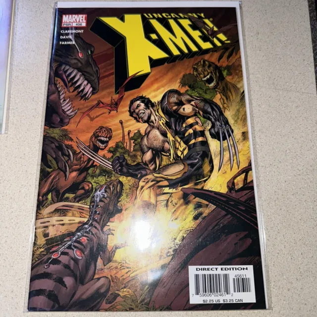 Uncanny X-MEN #456 Savage Land Wolverine Marvel Comics 2005 Chris Claremont