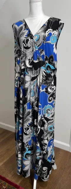 Kim Rogers Maxi Dress, Size 3X