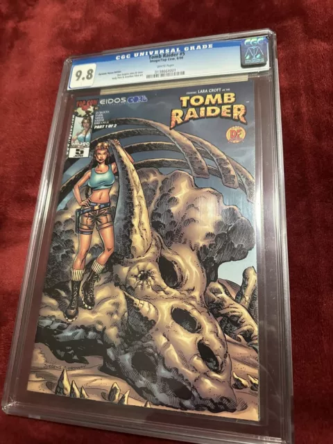 *Tomb Raider #5 (1999)-Dynamic Forces Alternate Cover Variant-One Owner-Cgc 9.8*