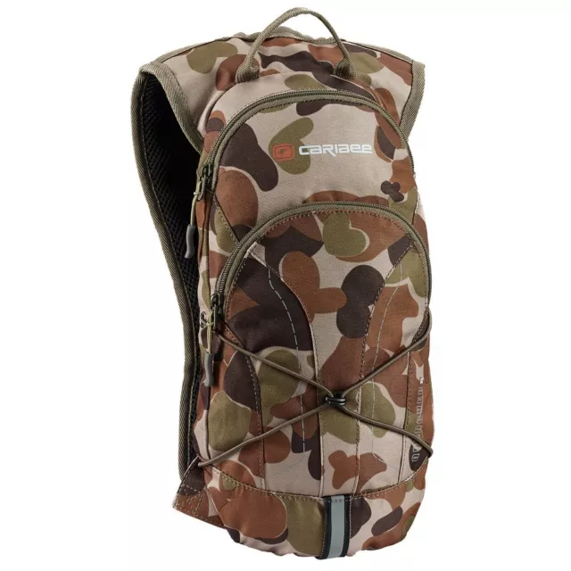 CARIBEE 2L Quencher Hydration Pack Australian Camouflage Hydration Backpack UV