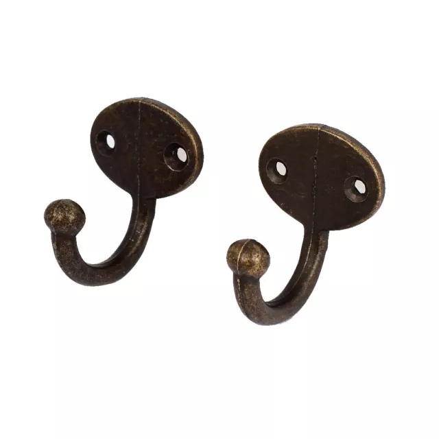 Gancho Para Colgar Puerta De Pared Mental De Estilo Retro Único Colgador  2Pcs