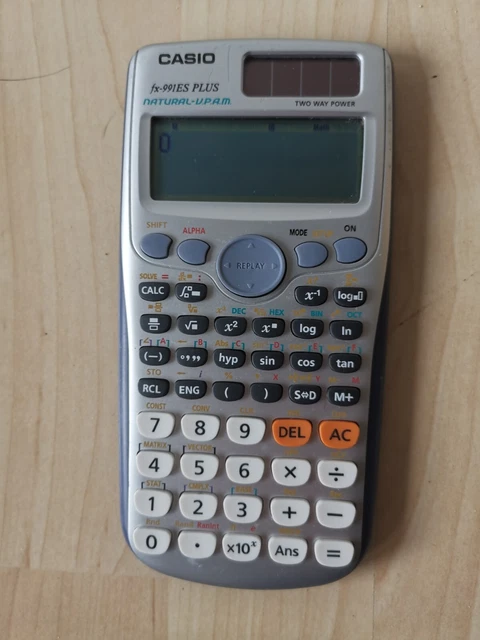 Casio Fx 991 Es Plus Wissenschaftlicher Taschenrechner CASIO FX-991ES PLUS wissenschaftlicher Taschenrechner Schule Studium