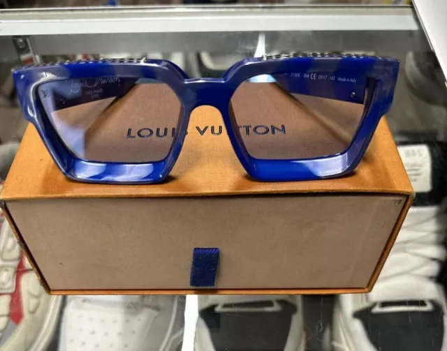 Louis Vuitton x Virgil Abloh Millionaire Sun Glasses 'Blue/Green/Pink' –  The Gallery Boutique