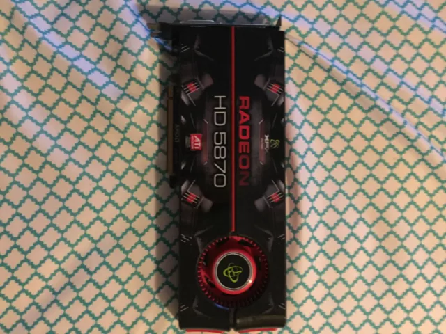 XFX ATI Radeon HD 5870 1GB GDDR5 Video Card PCIe HD-587A-ZNF9 V1.3