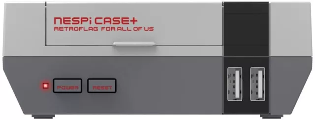 Retroflag NESPi Case Plus with Safe Shutdown for RetroPie Raspberry Pi 3/2 Model 2