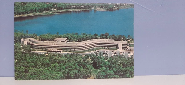 Vtg Divided Back Chrome Postcard American Cyanamid Company Wayne, NJ