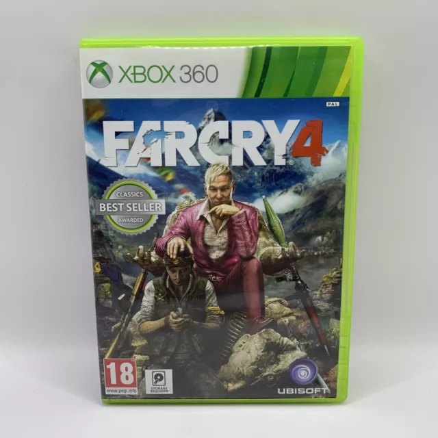 FAR CRY 4 IV Xbox 360 PAL 2014 First Person Shooter Ubisoft VGC