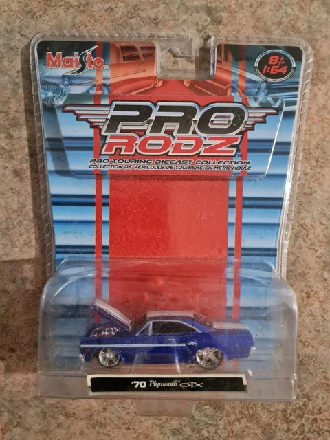 Pro Rods Diecast MAISTO PRO RODZ Purple Plymouth GTX Opening Hood Diecast Car $25.00 ...