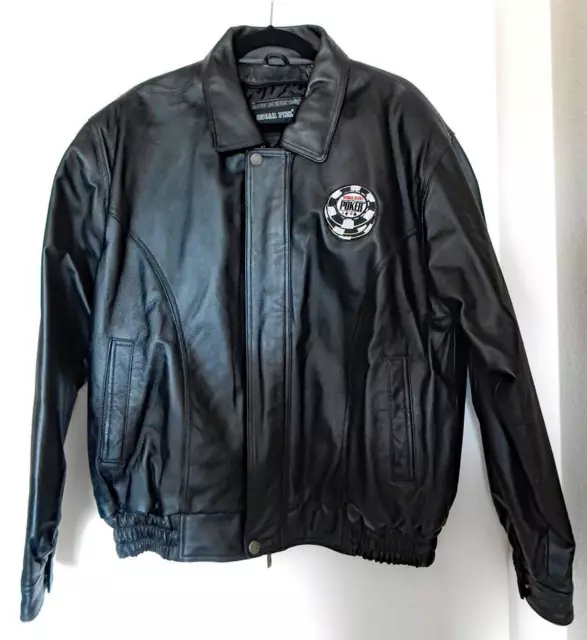 World Series of Poker leather jacket