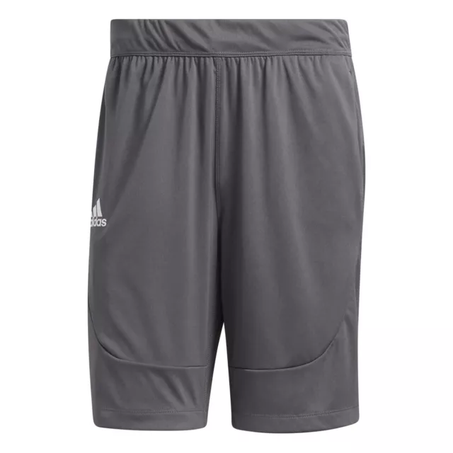 Adidas Sideline Knit Short w/Pocket GRAY | WHITE 2XL