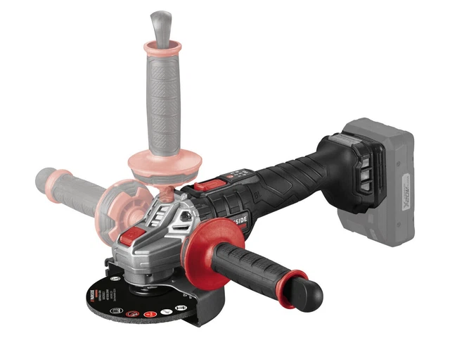 PARKSIDE PERFORMANCE SMERIGLIATRICE angolare a batteria 20 V"" PWSAP 20