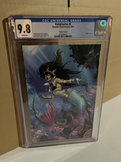 VAMPIVERSE 5 CGC 9.8 🔥2021 Maria Laura SANAPO Cover N VARIANT