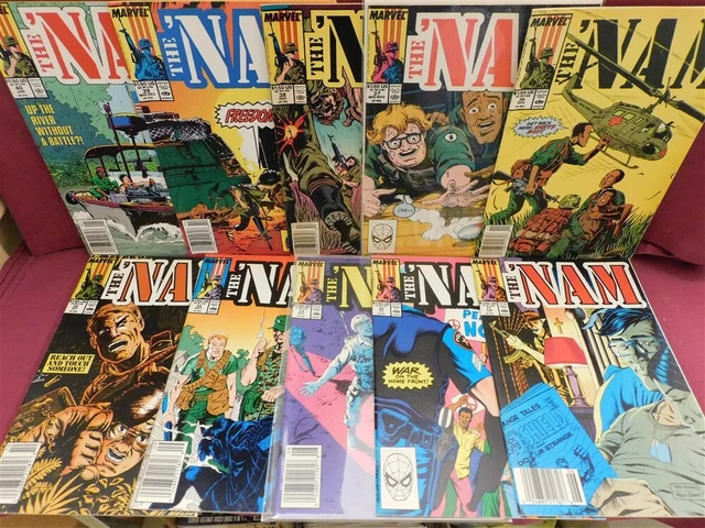 Nam 21 22 23 24 25 26 27 28 29 30 Marvel Comic Run Murry Kubert Lee 1988 Vf