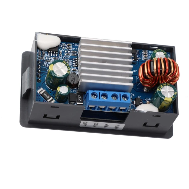 Régulateur De Tension Variable DC Avec Affichage Numérique | Entrée 6-36V, Sortie 0-36V / 5A Max, 60W - Pour LED, Tests électroniques