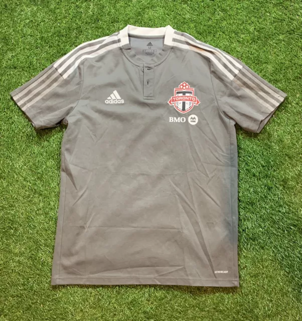 Adidas Toronto FC Mens Sz Med MLS Soccer Practice Jersey Football Training Kit