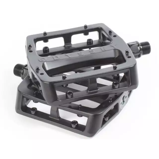 Odyssey Grandstand V2 Grippy BMX Bike & Bicycle Pedals (Alloy)