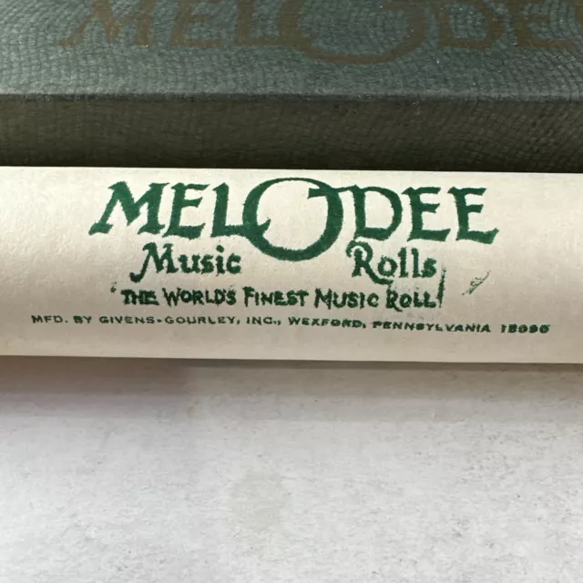 Player Piano Melodee Music Rolls 1057 Honey