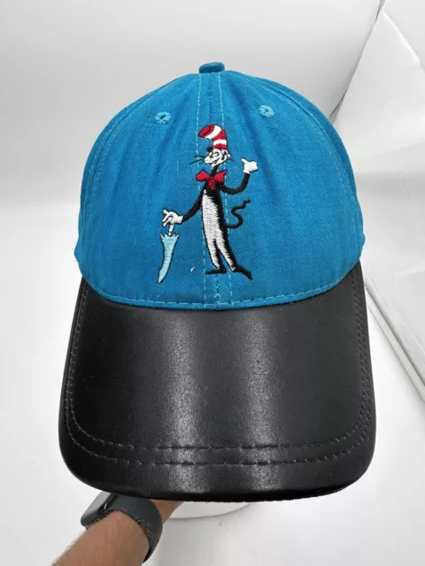 UNIVERSAL STUDIOS BLUE Cat In The Hat Baseball Cap/hat One Size ...