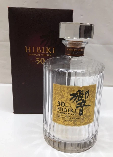 SUNTORY WHISKY HIBIKI 30 Years Old Bottle from Japan with