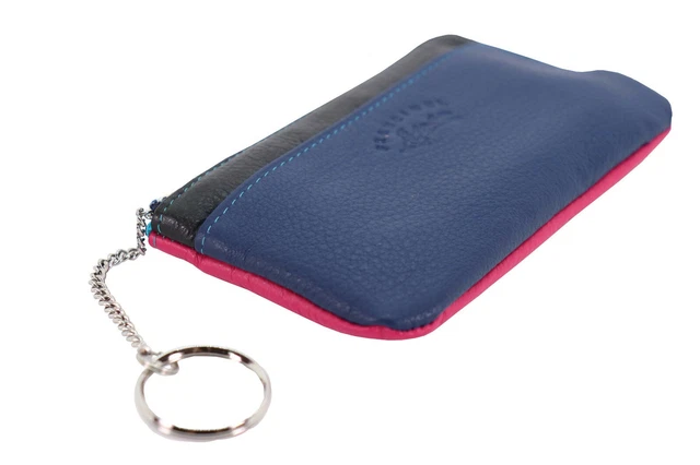 FRANCINEL PETIT PORTE monnaie porte clé femme en cuir réf 59905 (4