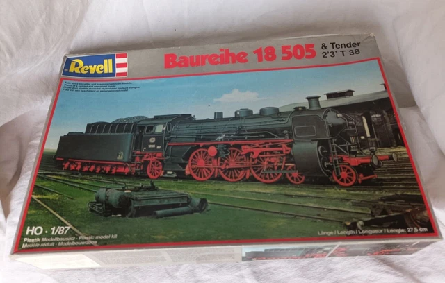 Kit Maquette Locomotive BR 18 505 Revell - Train Rapide à Vapeur Avec Tendeur, Décalcomanies, Peinture