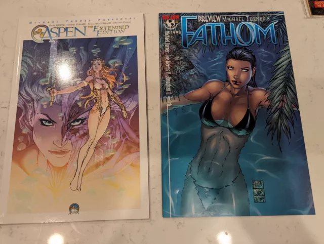 Michael Turner’s Fathom Preview Top Cow  & Aspen Extended Edition NM