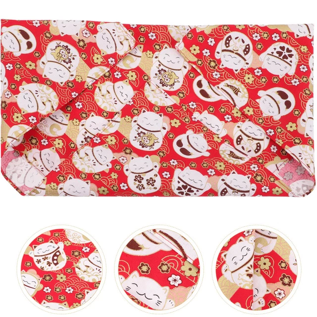 Filato tornito fasciatoio bento bambino mano giapponese carta regalo per gatti
