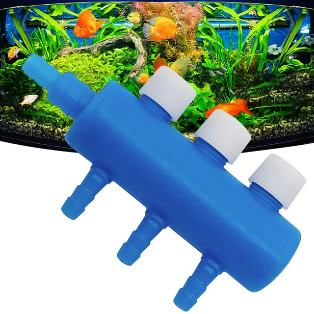 Aquarium Air Tubing Valves Fish Tank Air Pump Splitter Valve
