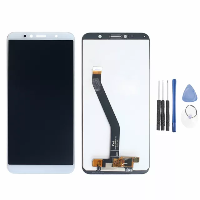 LCD Display Touch Screen Digitizer Assembly w/ Frame For Huawei Y6 2018 3