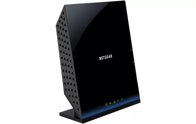Modem Router Netgear D6200-100PES AC1200 Mbps WiFi , ADSL 2+, 4 Porte Gigabit