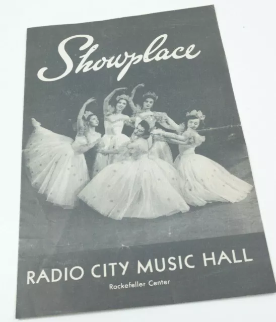 1951 Showplace Program, Radio City Music Hall