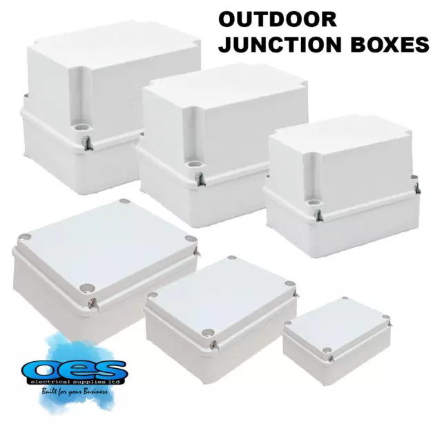 Outdoor Waterproof Pvc Adaptable Junction Box Ip55-67 Enclosure Indoor All Sizes