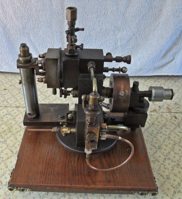 3 VINTAGE HAND Made Steam Engine's Plus Vintage Electric Motor And ...
