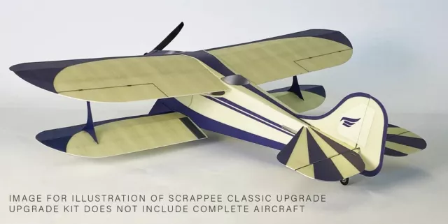 MicroAces Scrappee Classic Biplane Upgrade Kit