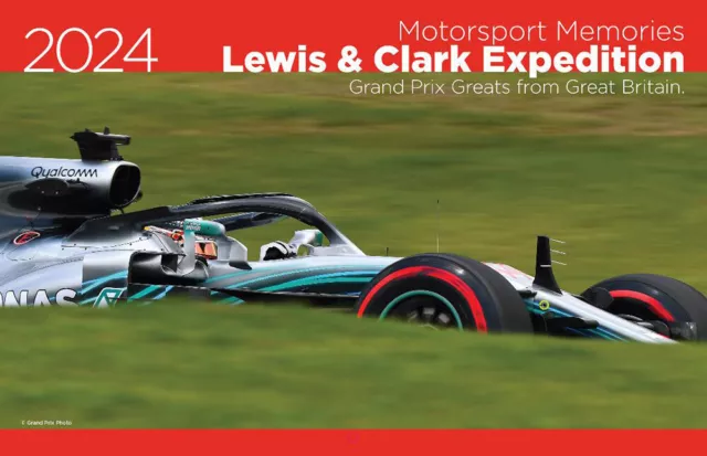 Calendario de pared Lewis & Clark Expedition 2024 Motorsport Memories