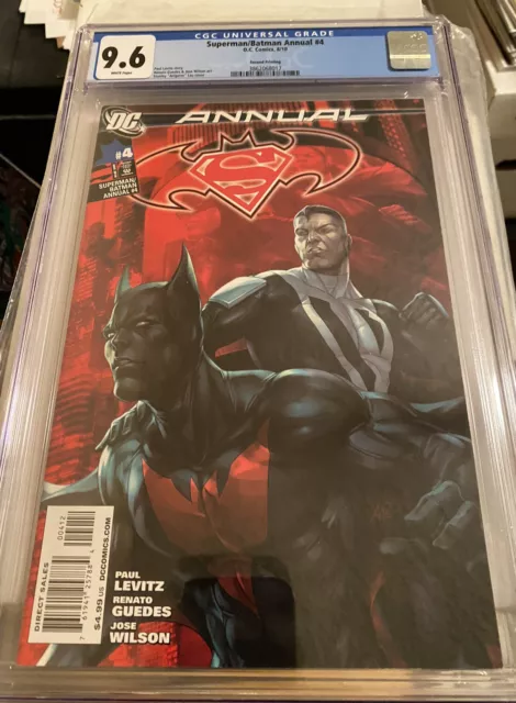 Superman Batman Annual # 4, 2nd Print CGC 9.6 - 1st Beyond Continuity  - Artgerm