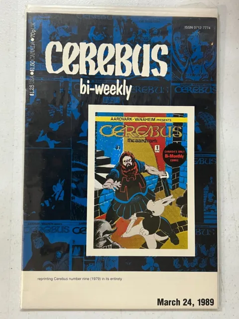 Cerebus Bi-Weekly #9  Aardvark-Vanaheim comics | Combined Shipping