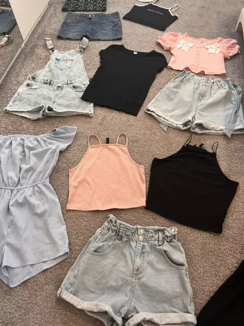 Bundle Girls Spring Summer Clothes Age 11-12 Years River Island New Look H&M