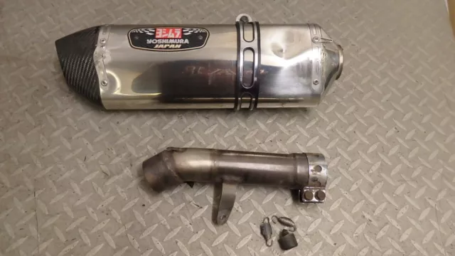 Genuine Yoshimura Exhaust Stainless  Slip On Suzuki GSF1250 Bandit 07-16