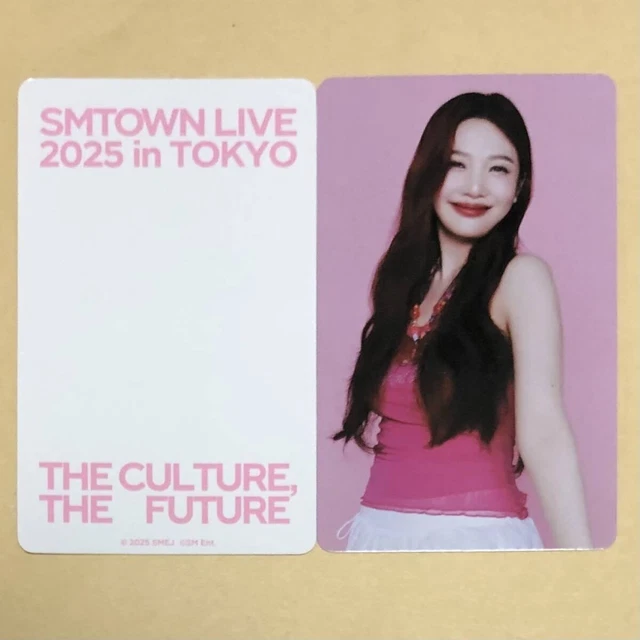 SMTOWN TOKYO MD Goods Random Red Velvet Joy JOY Venue Bonus