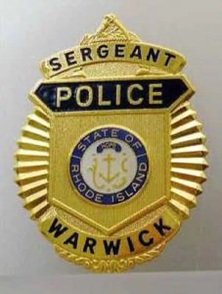 S/R46 Historisches US-Polizeiabzeichen - WARWICK POLICE