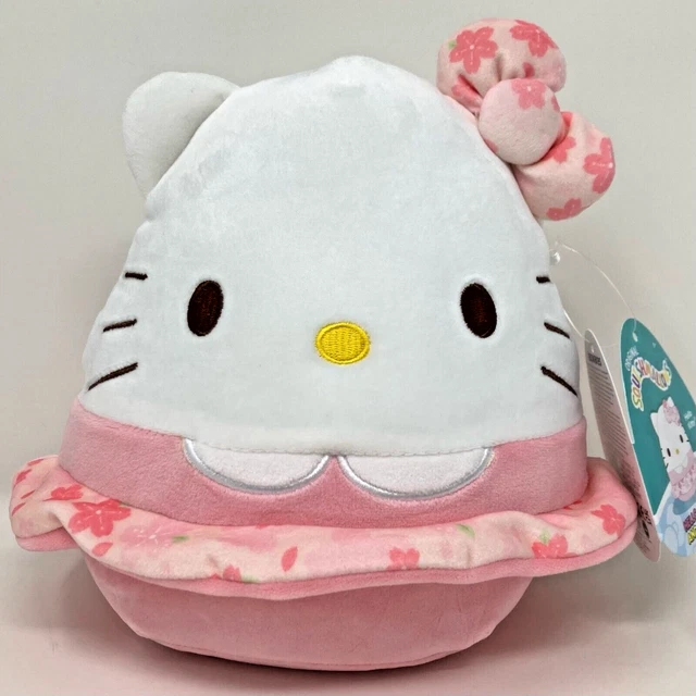 2024 SQUISHMALLOWS 8& Hello Kitty & Friends Pink Dress Easter Spring