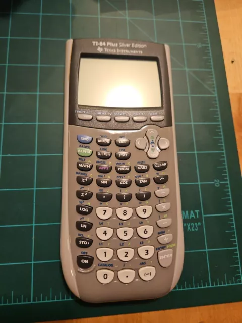 Texas Instruments TI-84 Plus Graphing Calculator - Silver
